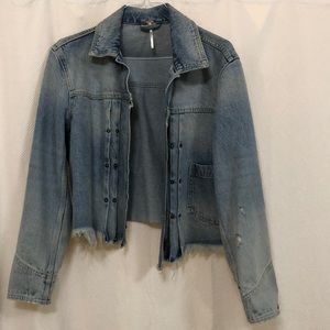 NWOT Free People Jean/Denim Jacket